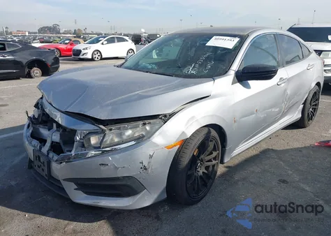 2017 Honda Civic Lx из США, поврежденный, VIN 2HGFC2F54HH535941